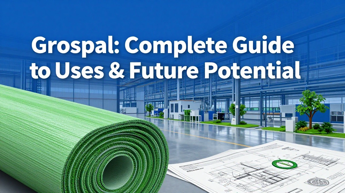 Grospal material uses across industries — manufacturing sustainability and innovation guide 2026