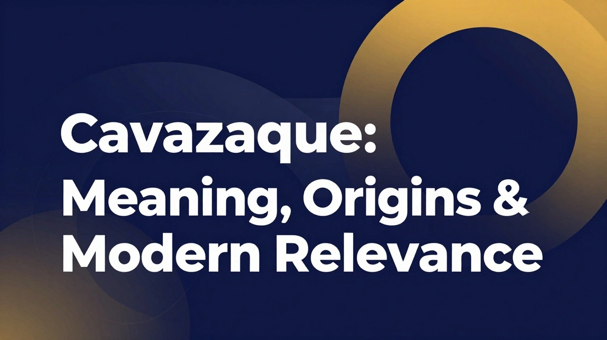Cavazaque concept illustration representing digital culture, creative identity, and modern brand innovation in the United States