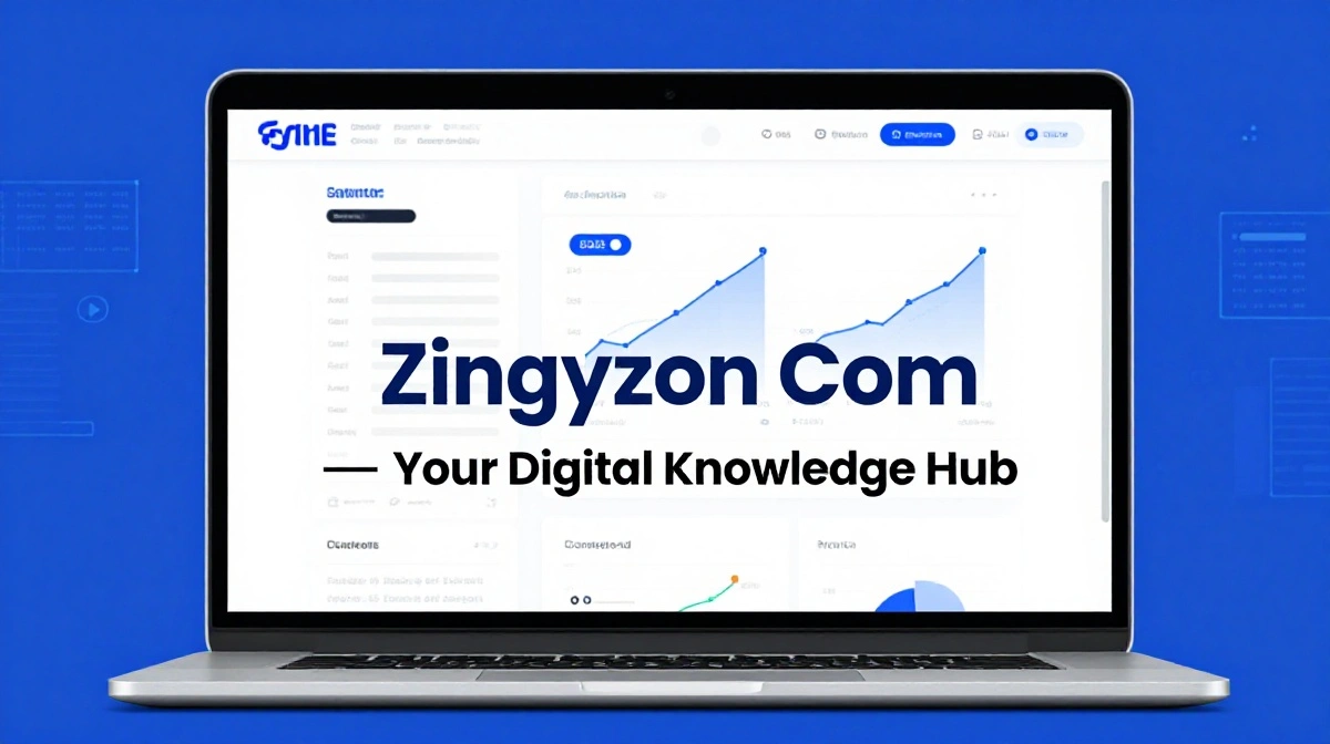 Zingyzon Com platform showing digital marketing and SEO content for US readers, informational website overview