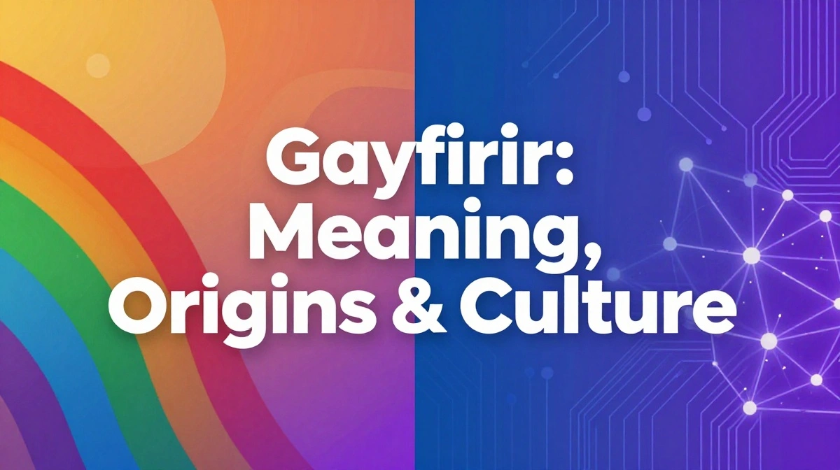 Gayfirir concept illustration showing cultural identity and adaptive AI technology connection, 2026 guide