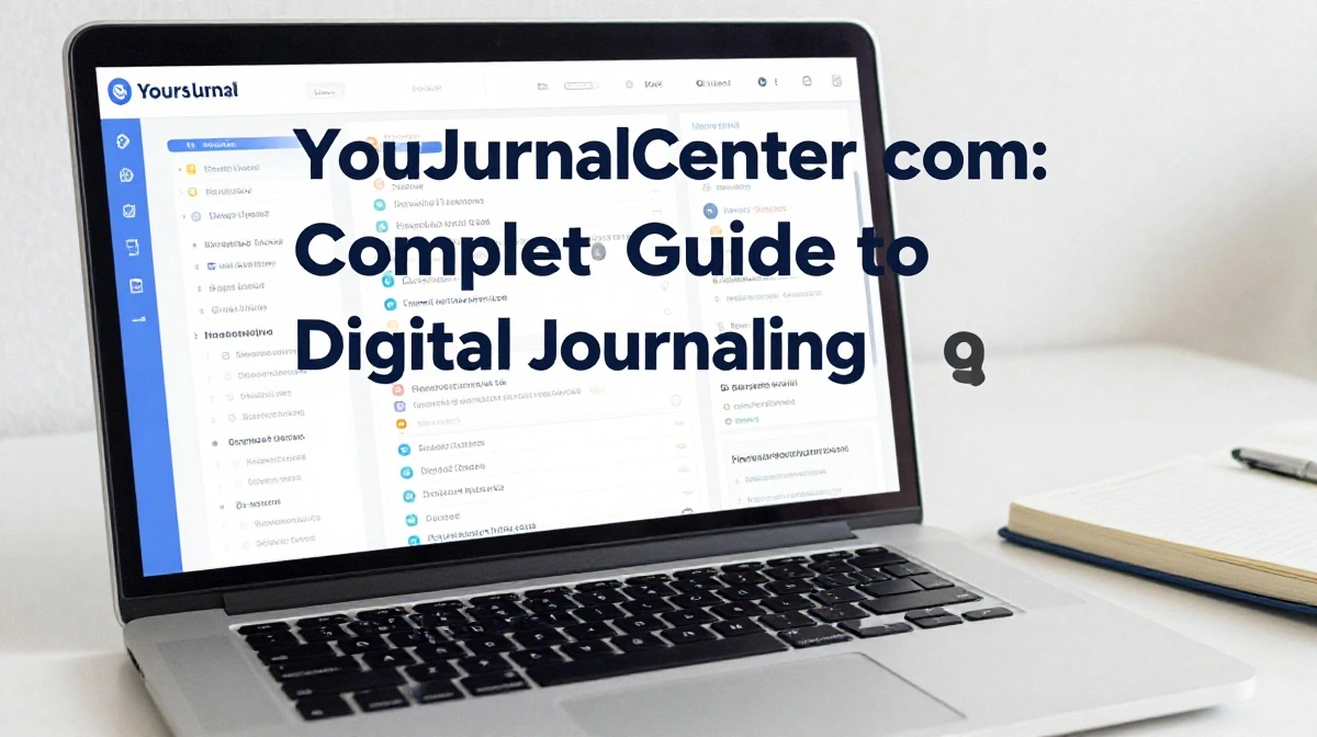 yourjournalcenter com digital journaling dashboard with productivity tracking, goal planning, and personal growth tools