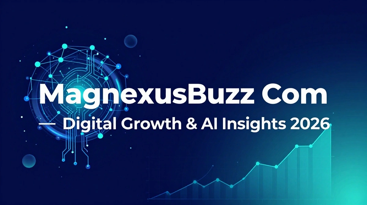 MagnexusBuzz com digital platform showing AI, SEO, and automation insights for online business growth in 2026